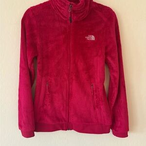 The North Face Vibrant Red Plush Jacket new
